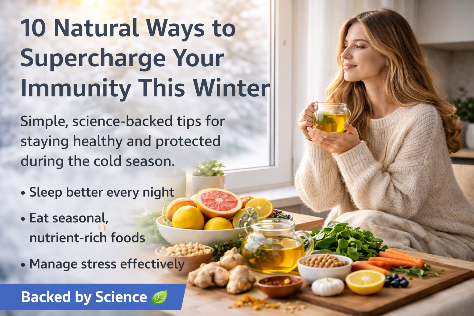 Best Natural Ways to Boost Immunity This Winter.