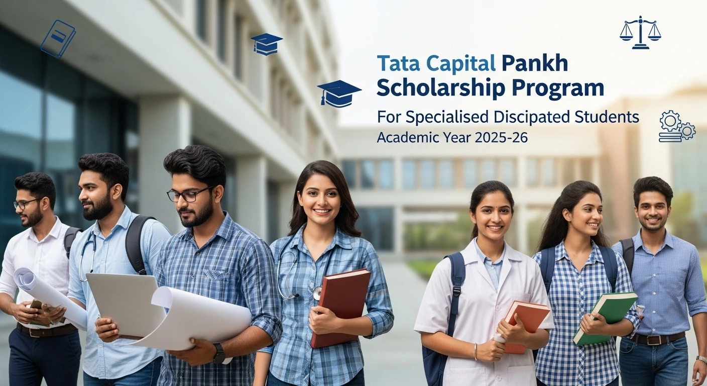 Tata Capital Pankh Scholarship Program for Specialised Discipline.