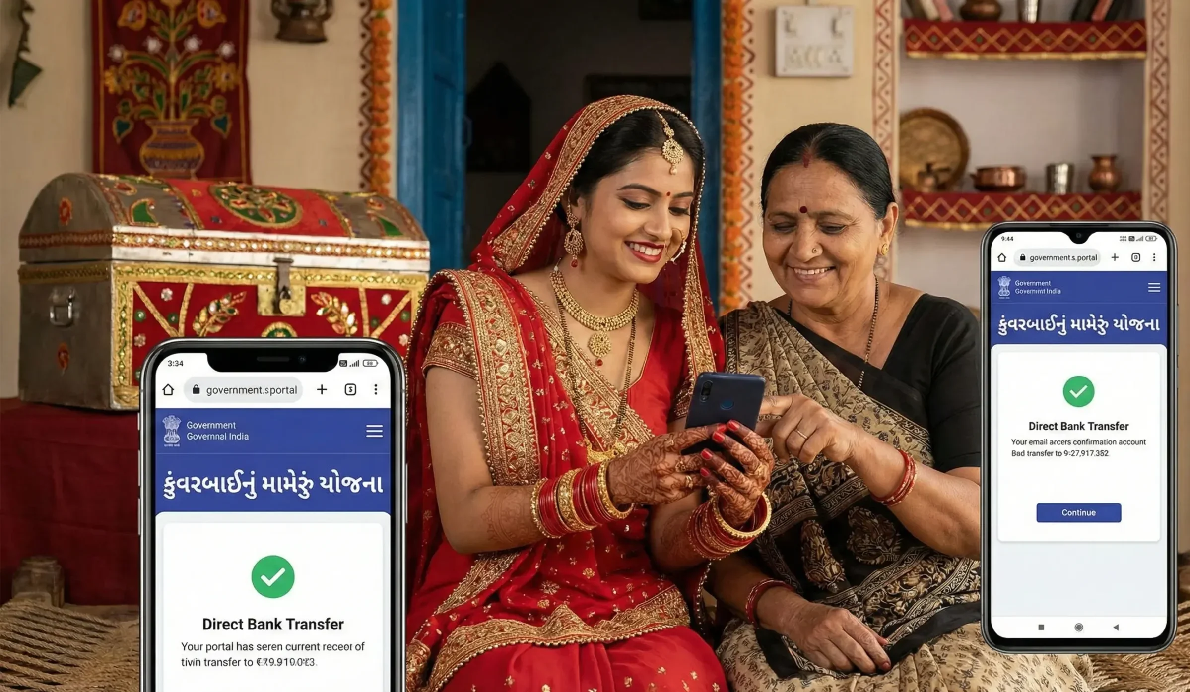 કુંવરબાઈનું મામેરું યોજના 2026: દીકરીના લગ્ન પ્રસંગે મેળવો ₹12,000 ની સહાય (ઓનલાઇન અરજી)