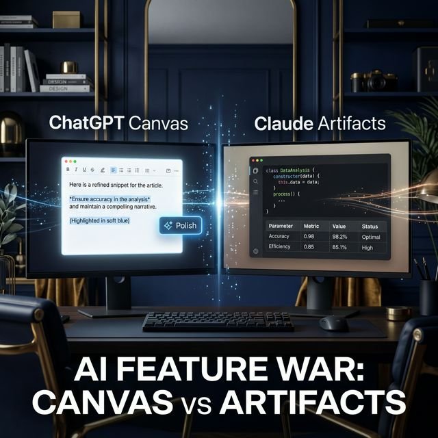 ChatGPT Canvas vs. Claude Artifacts: Which AI Feature is Better for Writing and Editing?