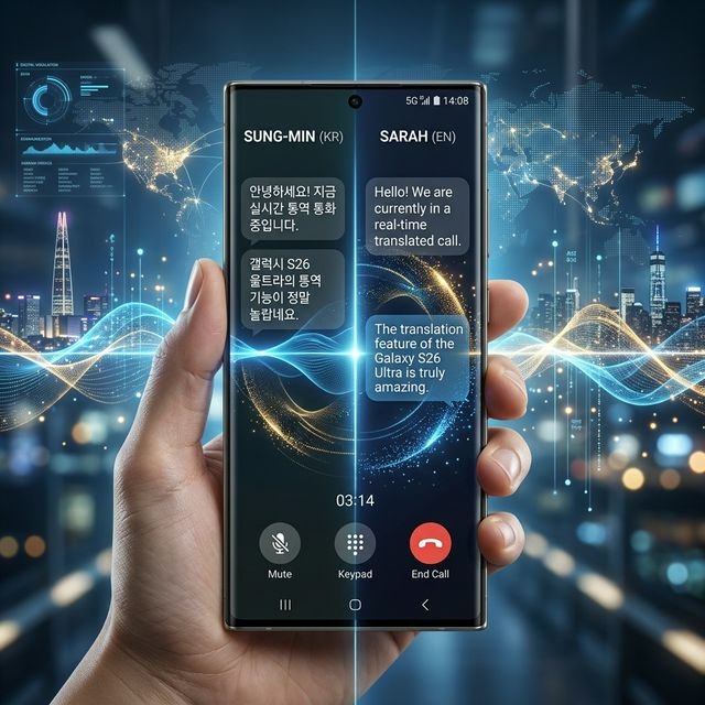 Galaxy AI Live Translate in Action