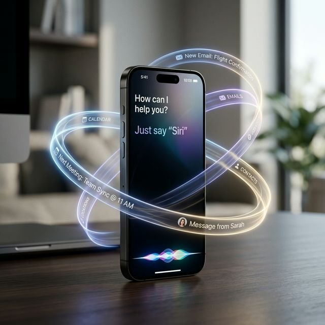 Apple Intelligence Siri Context Demo