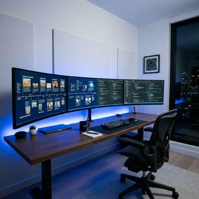 Professional workspace