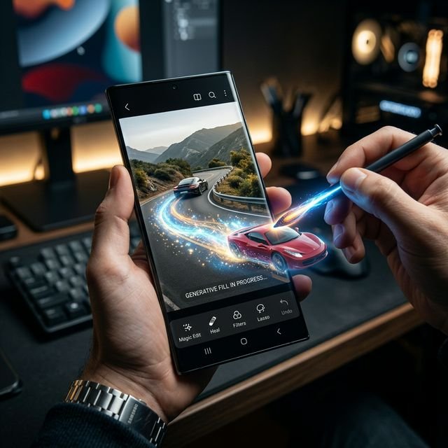 Galaxy S26 Ultra Generative Edit Sample