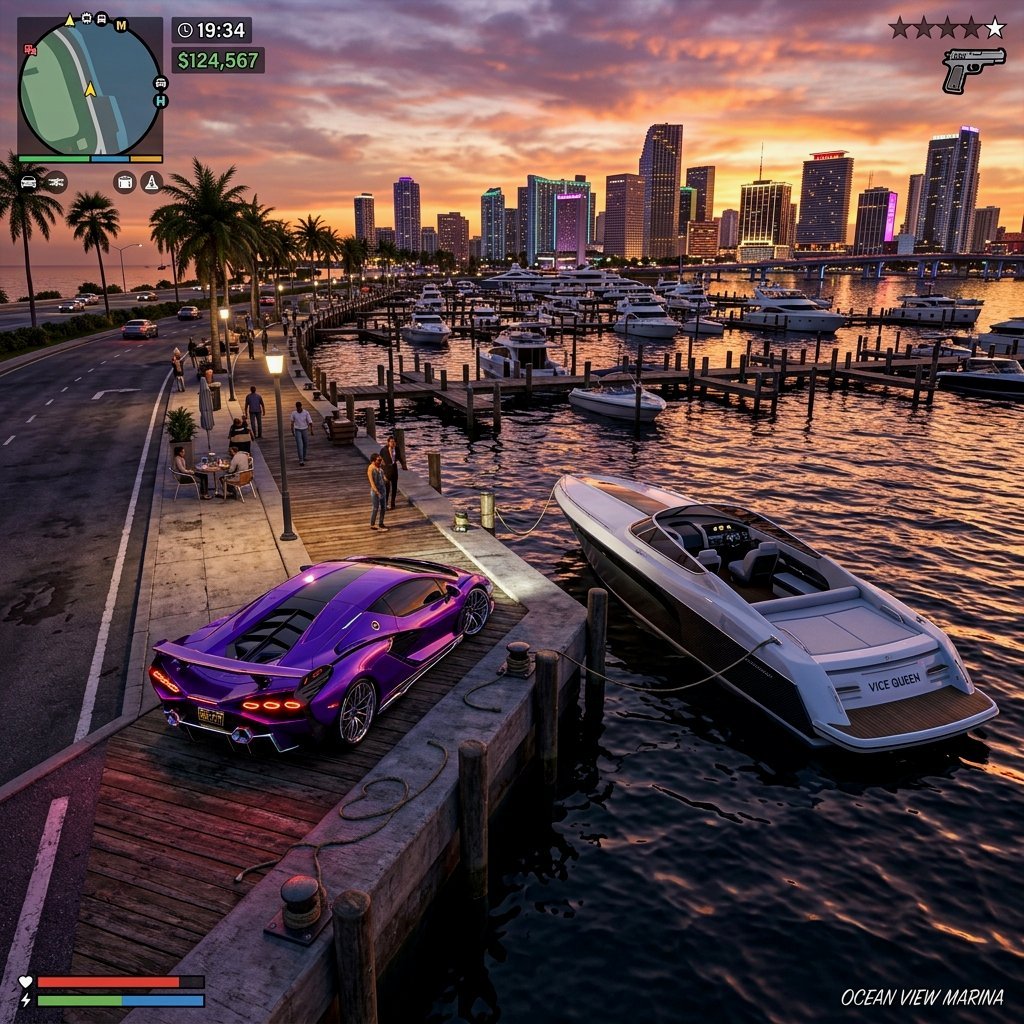 GTA 6 Vehicles & Customization: Tuner Shops, Supercars, Aircraft, and Watercraft